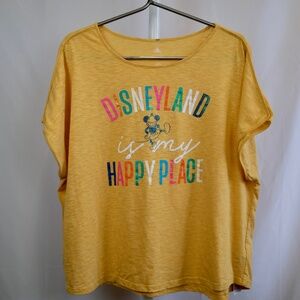 Disney Disneyland Is my Happy Place Women's Tee Size 3X